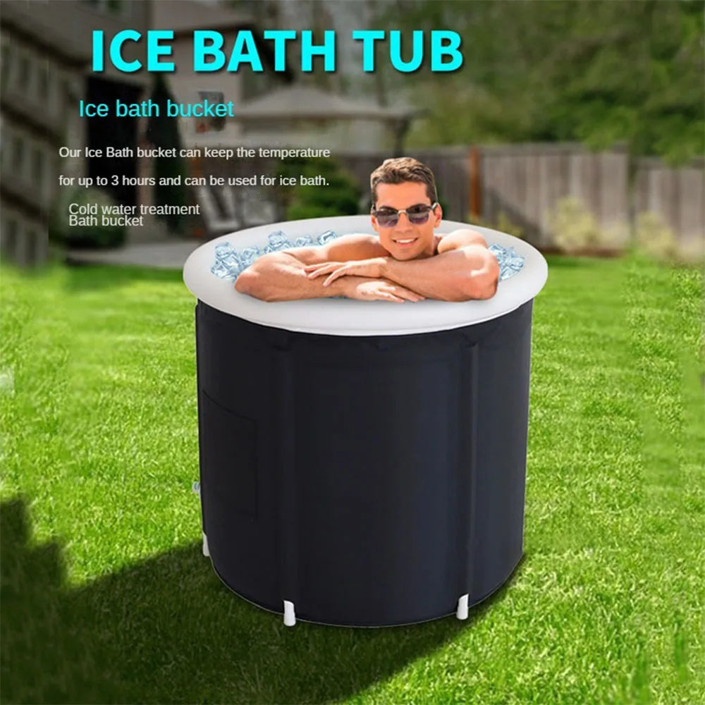 Bain Froid Gonflable et Pliable