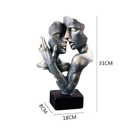 Statue Couple Amoureux