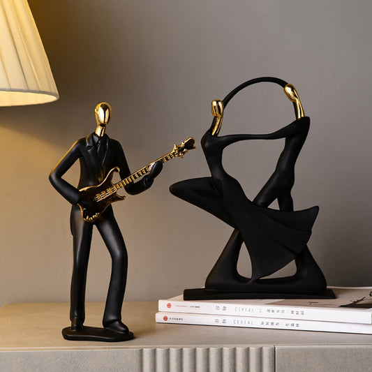 Statue Homme Guitare