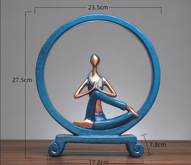 Statue Femme Yoga