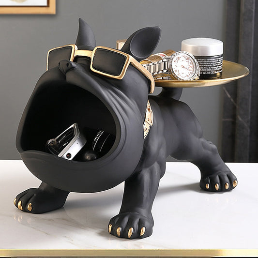 Statue Bouledogue Intérieur