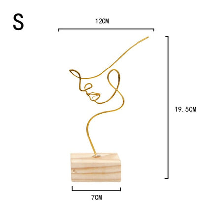 Statue Contemporaine Abstraite