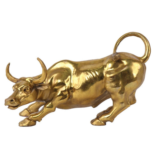 Stier metalen sculptuur